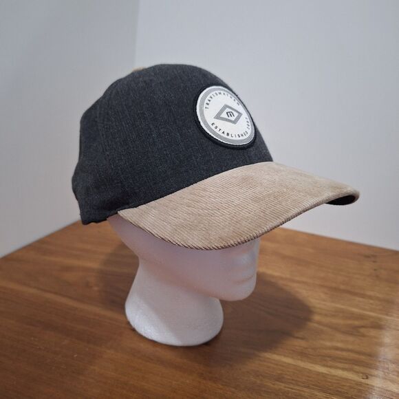 Travis Mathew Corduroy Bill Snap Back Baseball Cap Flex Fit 110 Yupoong Golf Hat - Picture 4 of 11